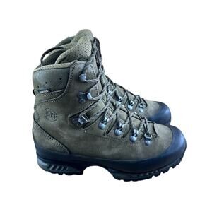 Hanwag Alaska GTX Backpacking Black Leather Hiking Boots Made In Germany…